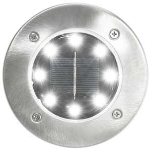 Solární světlo k zapíchnutí do země 8 ks LED bílé - obrázek 2