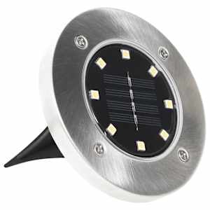 Solární světlo k zapíchnutí do země 8 ks LED bílé - obrázek 4