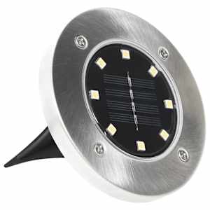 Solární světlo k zapíchnutí do země 8 ks LED teplé bílé - obrázek 4