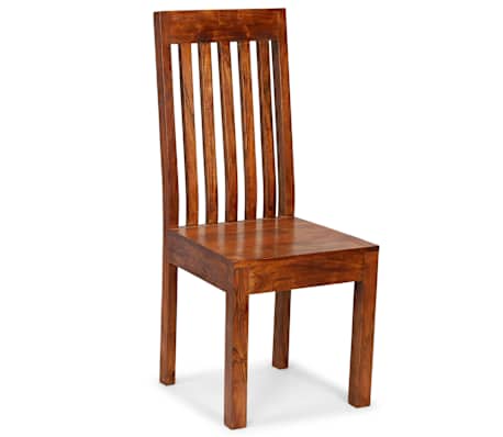 vidaXL Dining Chairs 6 pcs Solid Wood Modern