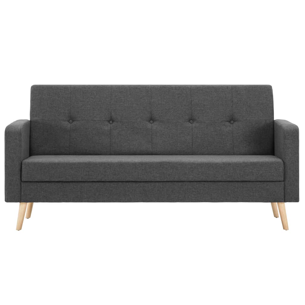 vidaXL sofa stof mørkegrå