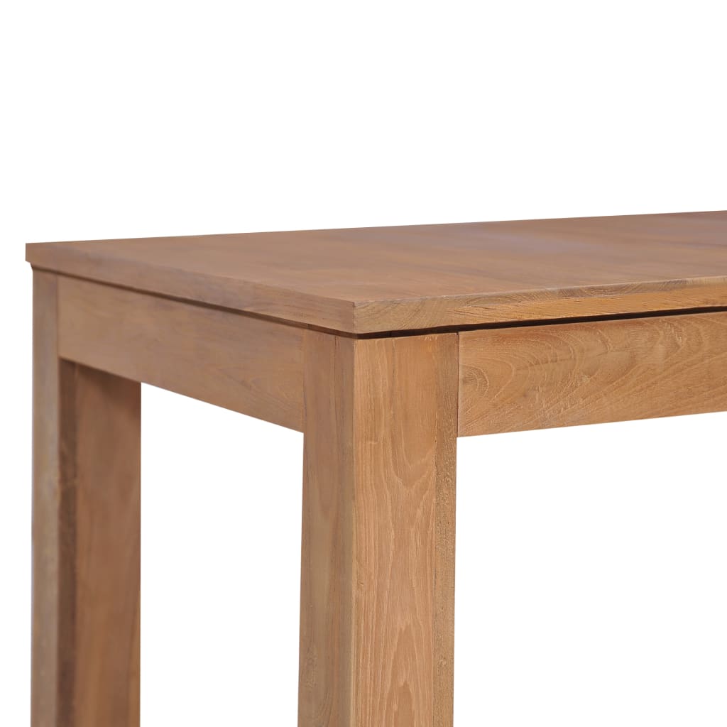 Blagovaonski stol od masivne tikovine 120 x 60 x 76 cm