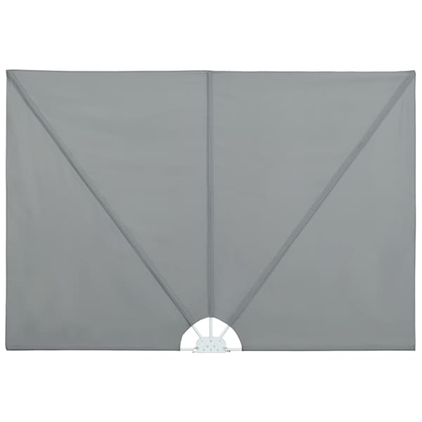 vidaXL kokkupandav terrassi k&uuml;lgmarkiis hall 400 x 200 cm