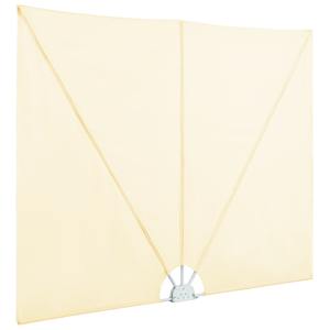 Skládací zástěna na terasu krémová 300 x 150 cm - obrázek 5