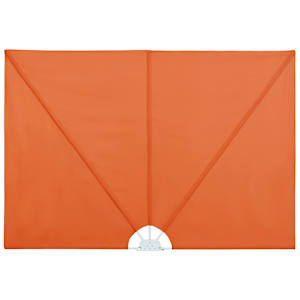 vidaXL kokkupandav terrassi k&uuml;lgmarkiis terrakota 240 x 160 cm