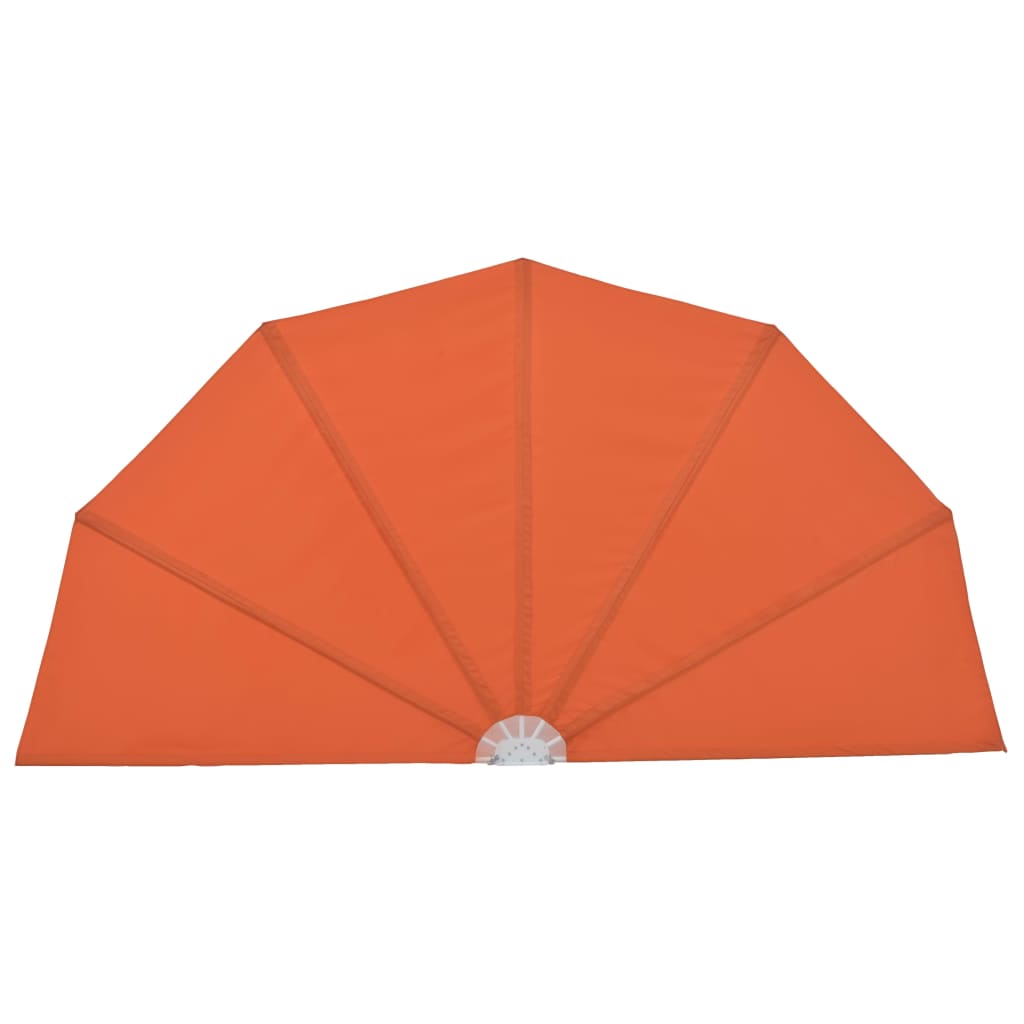 vidaXL Skládací zástěna na terasu terracotta 200 cm