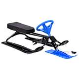 vidaXL Skibob modrý a černý