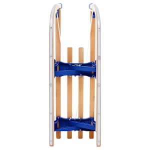Skládací sáně dřevěné 110 cm - obrázek 3