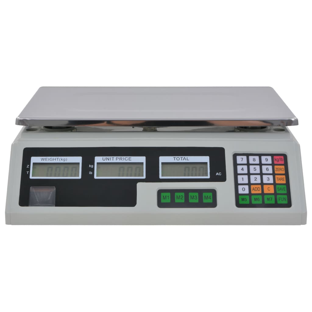 Balance Numérique 30 Kg Avec Batterie Rechargeable VidaXL 16 width=274