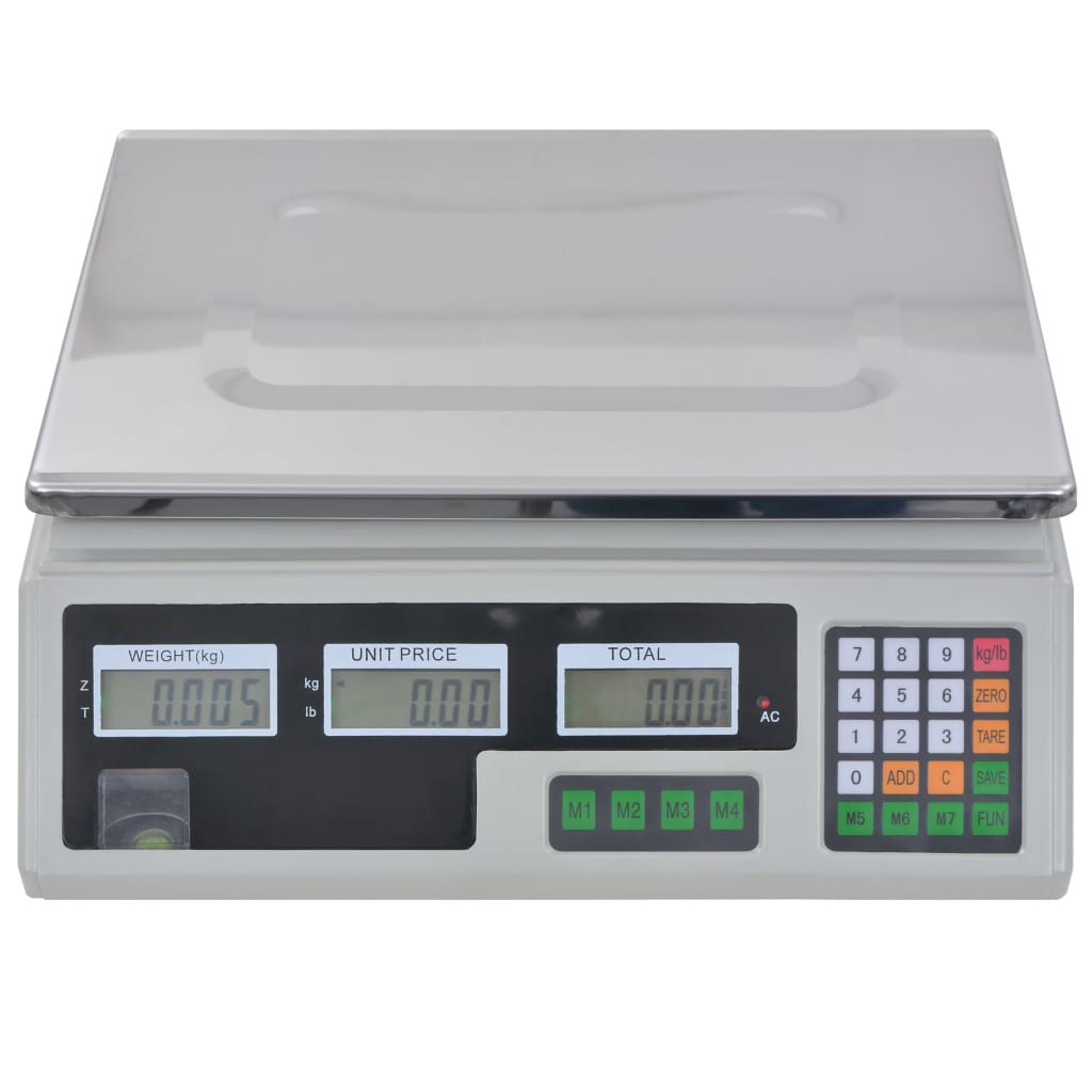 Balance Numérique 30 Kg Avec Batterie Rechargeable VidaXL 19 width=274