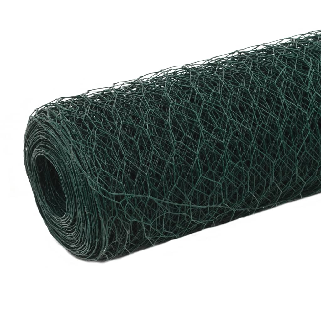  Drôtené pletivo oceľ potiahnutá PVC 25x1,5 m zelené