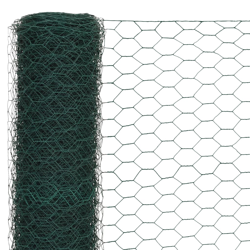  Drôtené pletivo oceľ potiahnutá PVC 25x1,5 m zelené