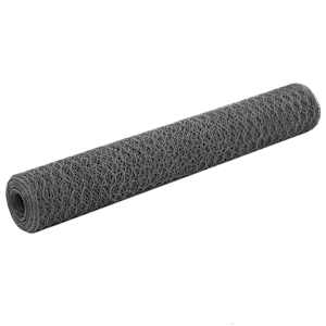 Pletivo ke kurníku ocel PVC vrstva 25 x 1 m šedé - obrázek 1