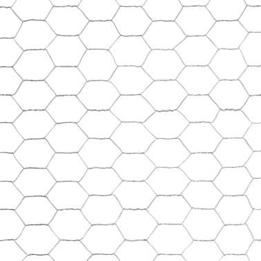 vidaXL Rede de arame p/ galinheiro 25x1,5 m aço galvanizado prateado[4/4]
