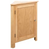 vidaXL Hjørneskap heltre eik 59x36x80 cm