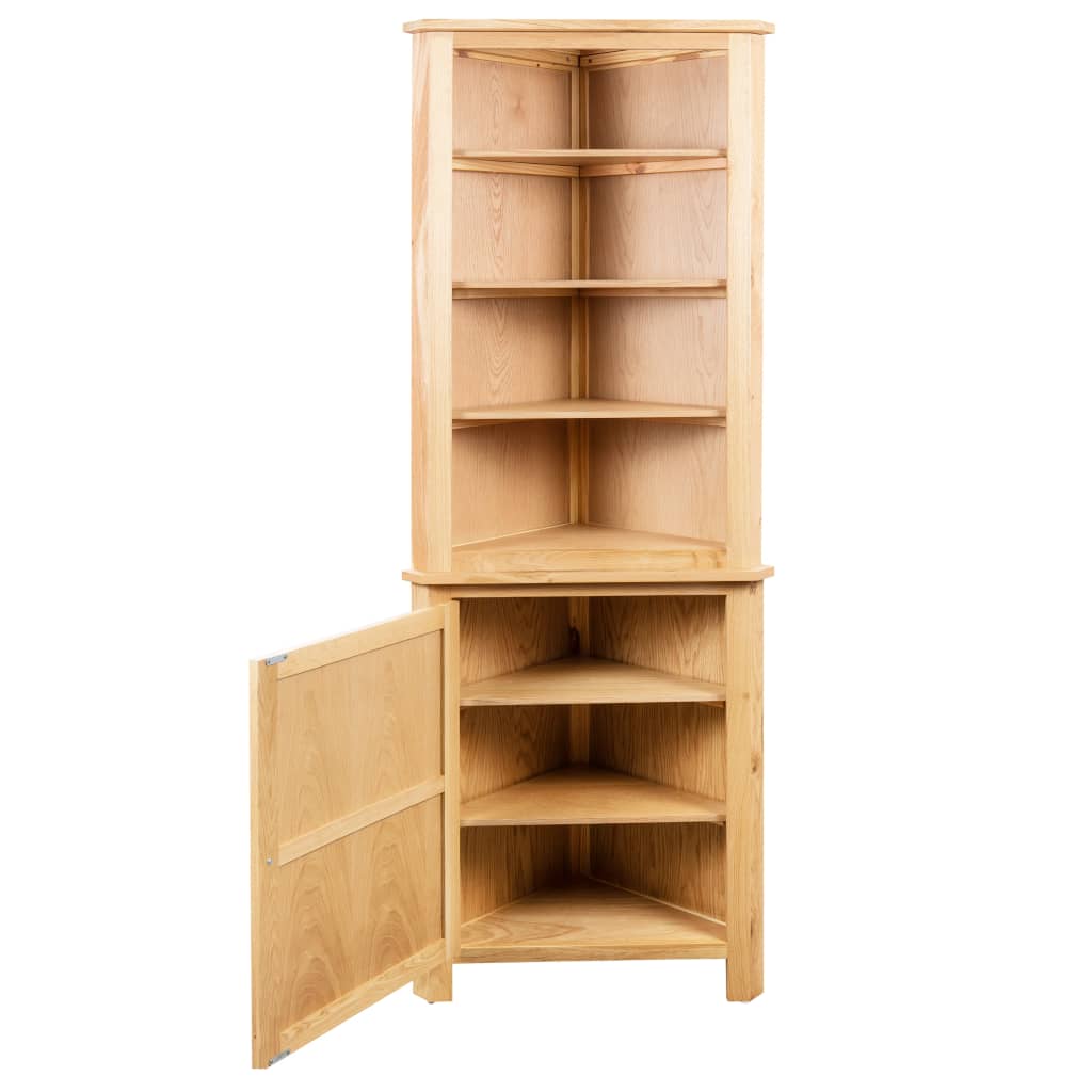 Unfinished Wood Corner Pantry Cabinet - Image to u