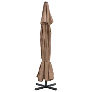Zahradní slunečník s hliníkovou tyčí 500 cm barva taupe - obrázek 4