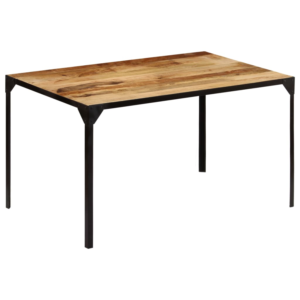 Blagovaonski stol od masivnog drva manga 140 x 80 x 76 cm