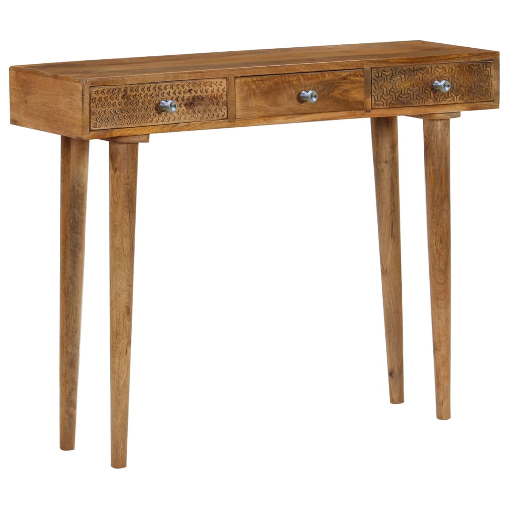  Konzolový stolík z mangovníkového dreva 102x30x79 cm