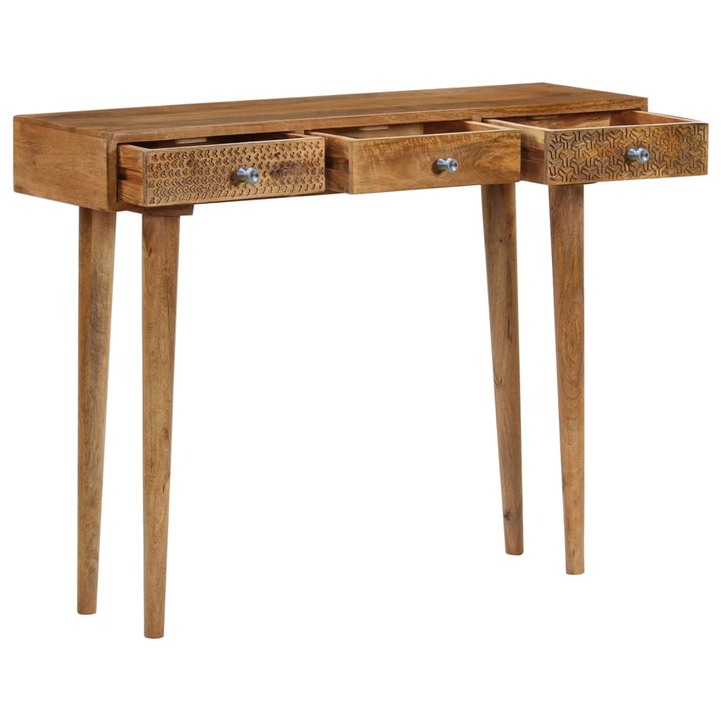 Konzolový stolek z masivního mangovníku 102 x 30 x 79 cm