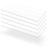 vidaXL Clear Acrylic Glass Sheets 5 pcs 60x120 cm 3 mm