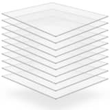 vidaXL Kirkkaat akryylilasilevyt 10 kpl 40x60 cm 3 mm
