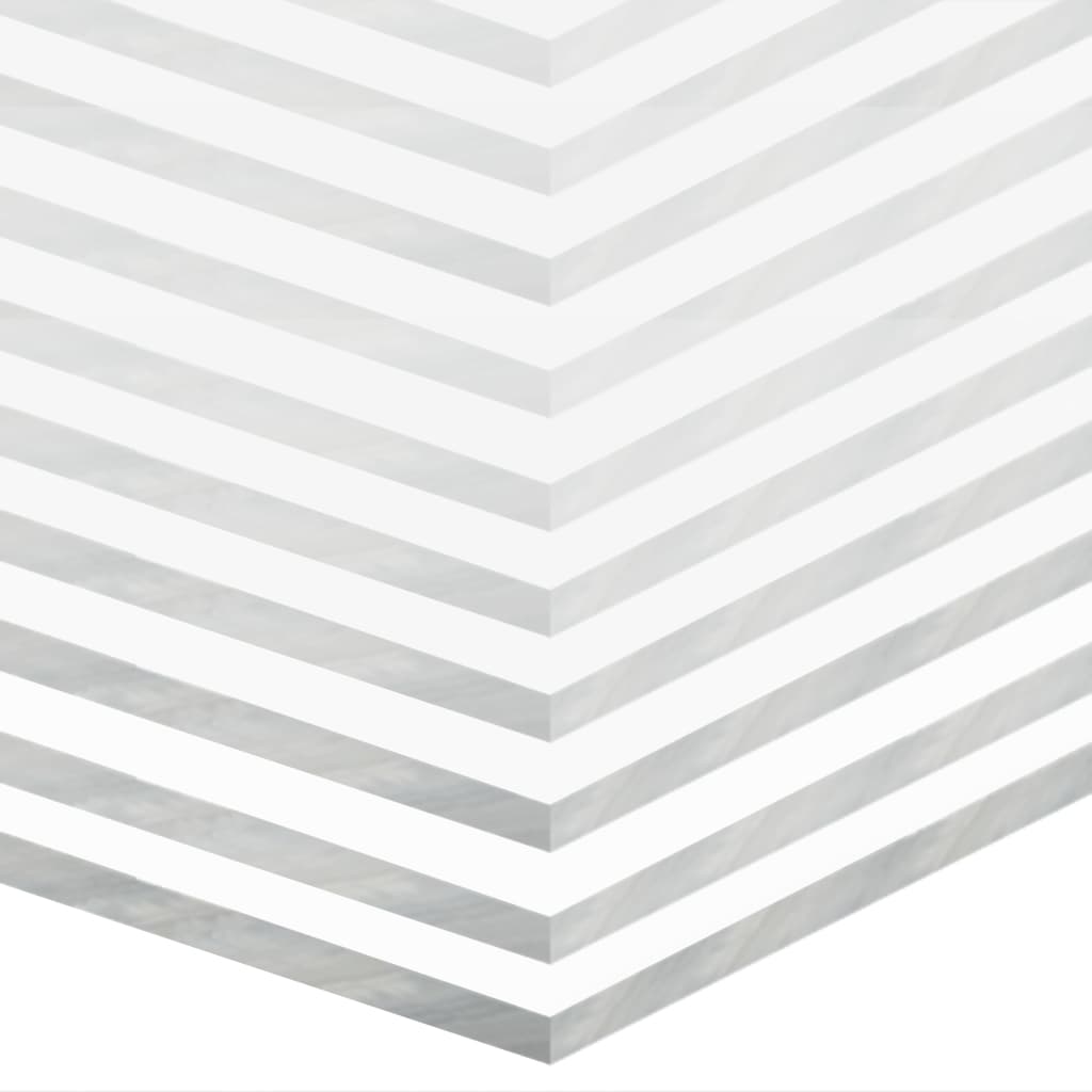 

vidaXL Acrylplaten 400x600x3 mm transparant 10 st