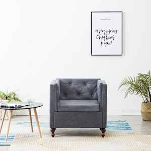 Naslanjač sivo blago