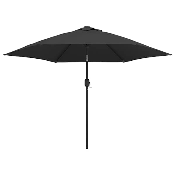 vidaXL p&auml;ikesevari metallpostiga 300 cm, antratsiithall
