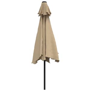 Zahradní slunečník s kovovou tyčí 300 cm barva taupe - obrázek 4