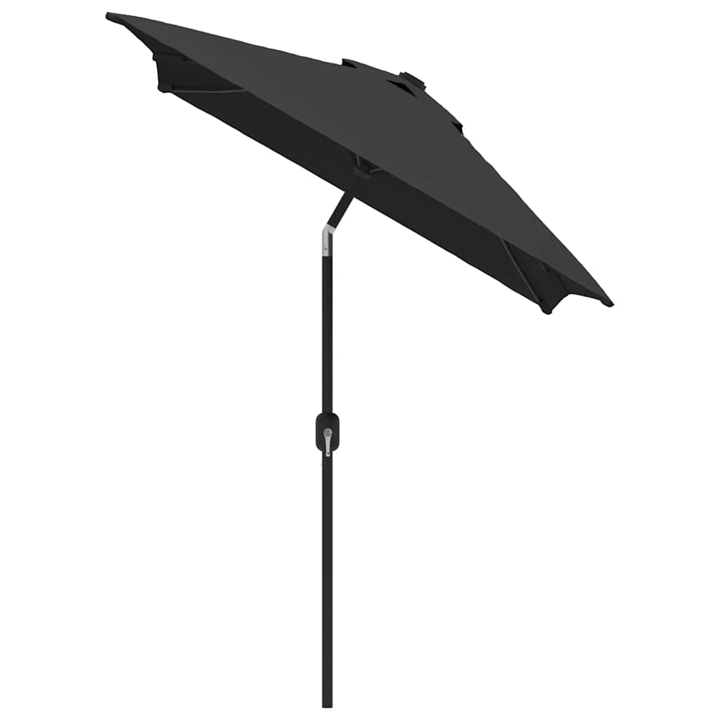 vidaXL Parasol met metalen paal 300x200 cm antraciet afbeelding