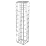 vidaXL horganyzott acél gabion fal 20 x 20 x 100 cm
