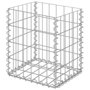 Gabionové koše 2 ks pozinkovaná ocel 30x30x40 cm - obrázek 2