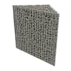 vidaXL gabioon-taimelava, tsingitud teras, 75 x 75 x 100 cm