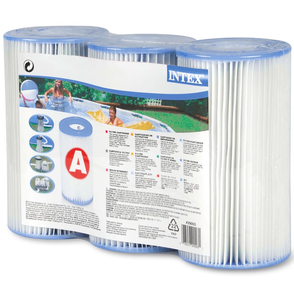 

INTEX Filterpatroon 3-pak 29003