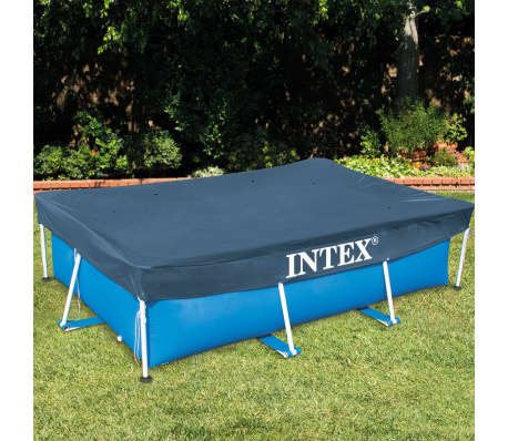 Intex Couverture rectangulaire pour piscine 300x200 cm 28038