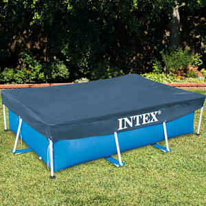 Intex Couverture rectangulaire pour piscine 300x200 cm 28038