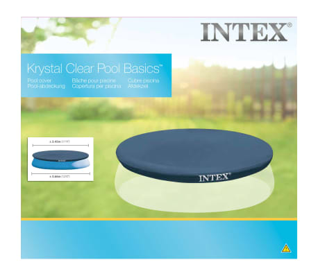 Intex Couverture de piscine ronde 366 cm 28022