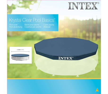 Intex Couverture de piscine ronde 366 cm 28031