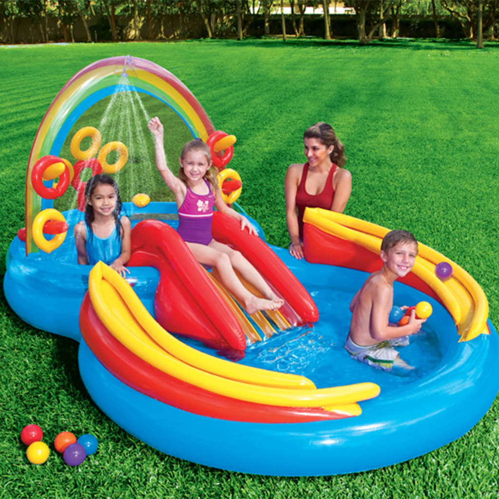 

INTEX Opblaaszwembad Rainbow Ring Play Center 297x193x135 cm 57453NP