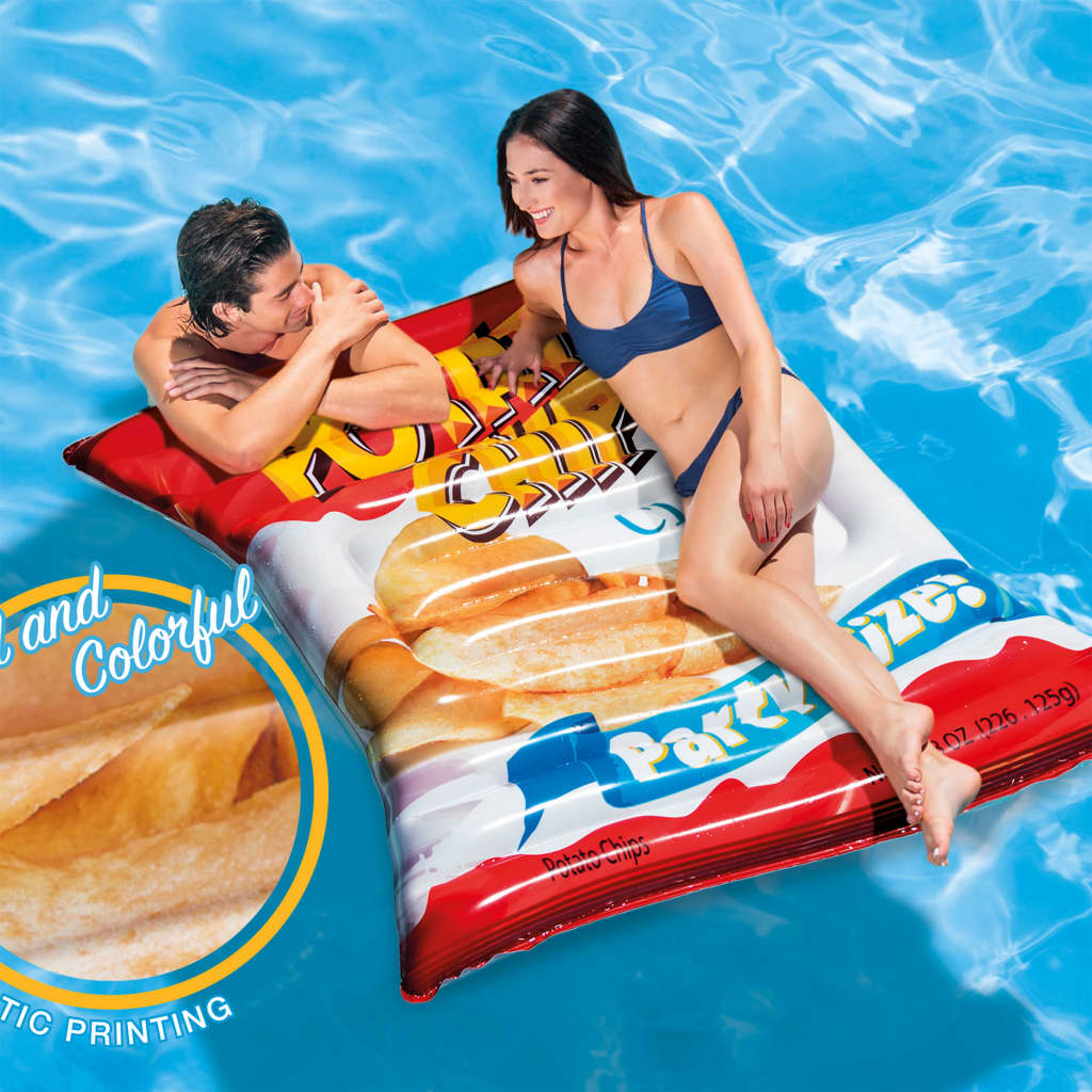 Intex Saltea de piscină Potato Chips, 178 x 140 cm, 58776EU INTEX