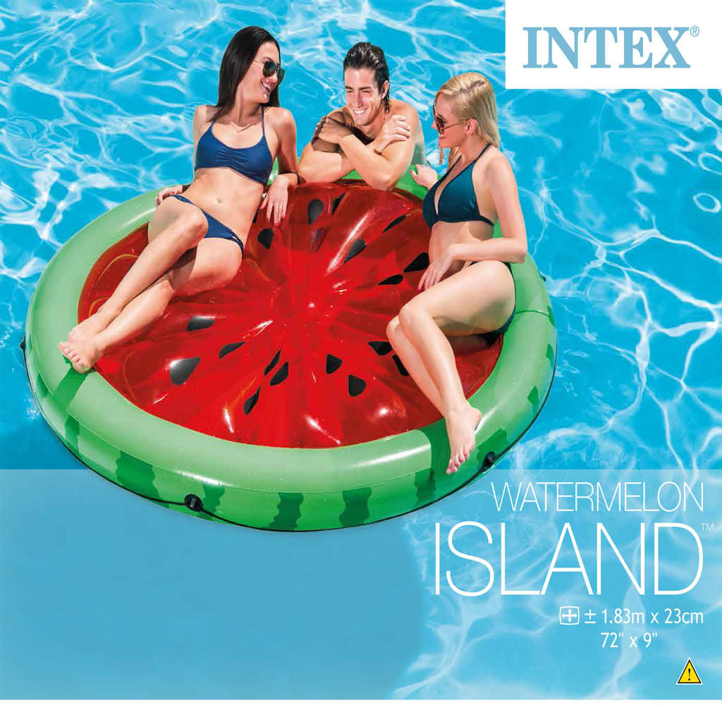 Intex Luchtbed opblaasbaar Watermelon Island 56283EU