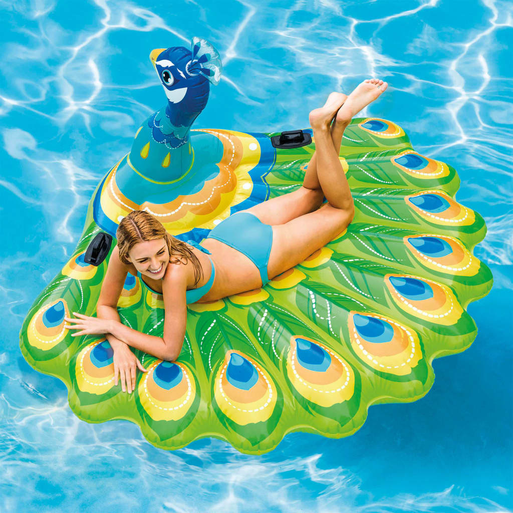 Intex Saltea de piscină Peacock Island, 57250EU