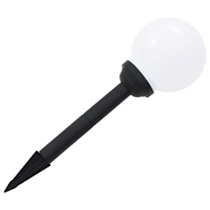 Zahradní solární lampy 4 ks LED kulovité 15 cm RGB - obrázek 7