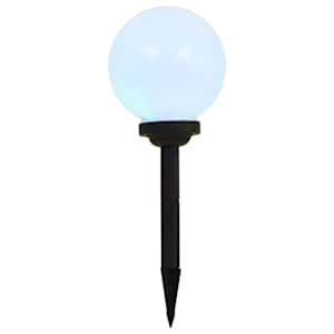 Zahradní solární lampy 3 ks LED kulovité 20 cm RGB - obrázek 3