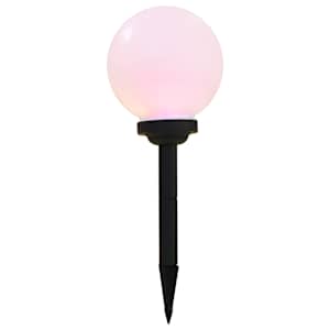 Zahradní solární lampy 3 ks LED kulovité 20 cm RGB - obrázek 5