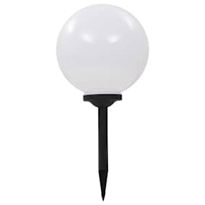 Zahradní solární lampy 2 ks LED kulovité 30 cm RGB - obrázek 3