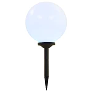 Zahradní solární lampy 2 ks LED kulovité 30 cm RGB - obrázek 4