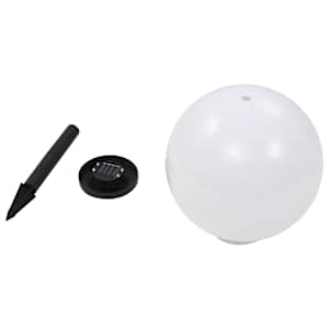 Zahradní solární lampy 2 ks LED kulovité 30 cm RGB - obrázek 6