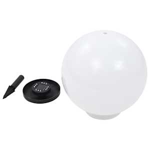 Zahradní solární lampa LED kulovitá 40 cm RGB - obrázek 9
